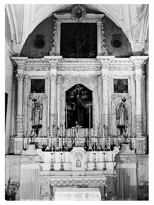 retablo di Francesco Maria da Gallipoli (attribuito) (sec. XVIII)