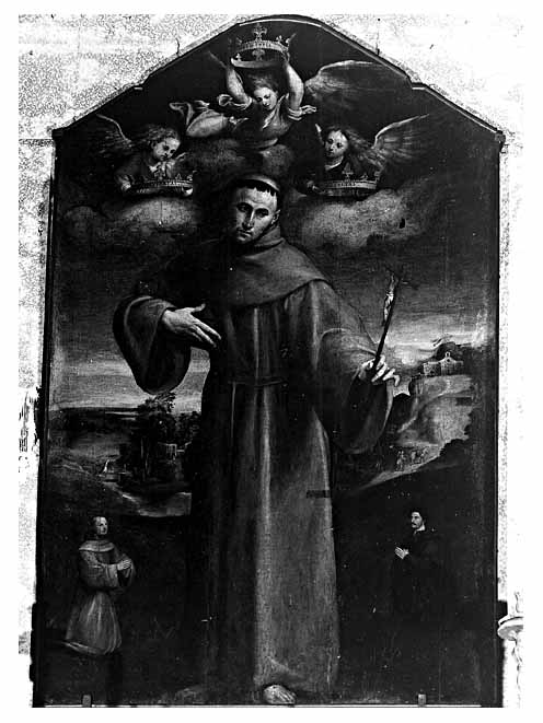 San Francesco d'Assisi (dipinto) di De Sacchis Giovanni Antonio detto Pordenone (inizio sec. XVI)