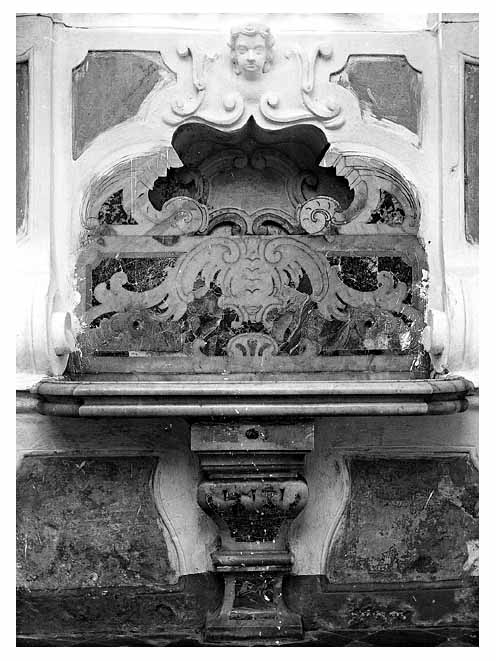 lavabo - ambito pugliese (sec. XVII)