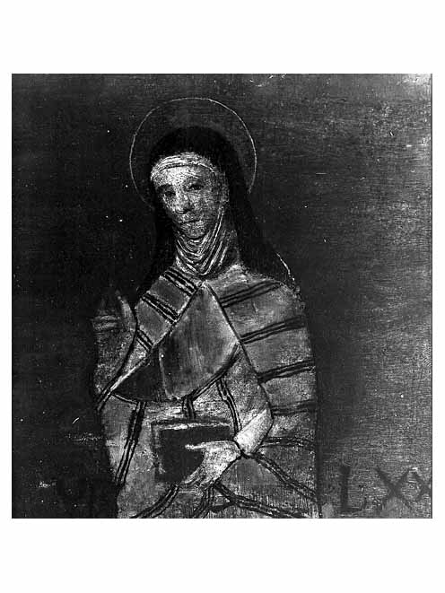 Santa Chiara (dipinto) di Santacroce Girolamo (attribuito) (prima metà sec. XVI)