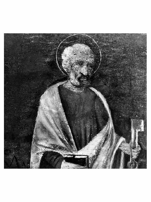 San Pietro Apostolo (dipinto) di Santacroce Girolamo (attribuito) (prima metà sec. XVI)