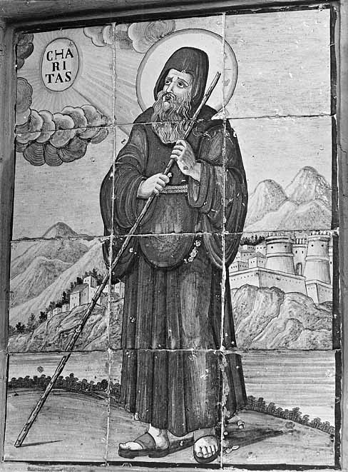 San Francesco di Paola (edicola) - ambito salentino (seconda metà sec. XVIII)