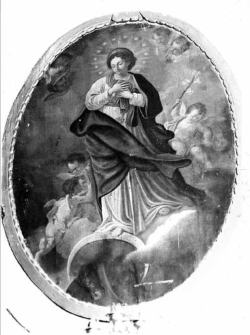 madonna Immacolata (dipinto) - ambito Italia meridionale (seconda metà sec. XVIII)