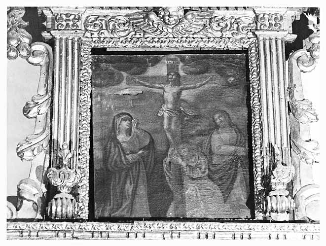 Crocifissione (dipinto) - ambito salentino (seconda metà sec. XVII)