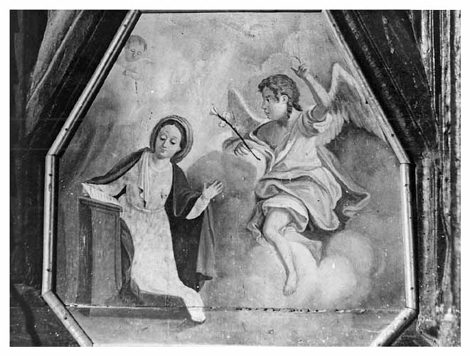 annunciazione (dipinto) - ambito Italia meridionale (seconda metà sec. XVII)