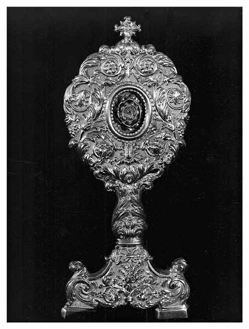 reliquiario - a ostensorio di Pane Michele (sec. XIX)