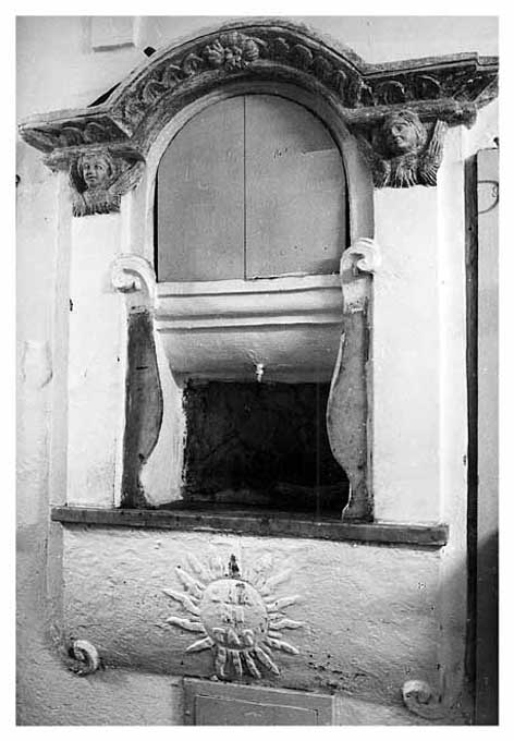 lavabo da sacrestia - ambito salentino (sec. XVII)