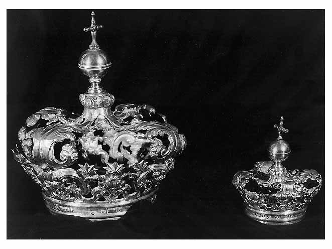 corona, serie - ambito napoletano (sec. XVIII)