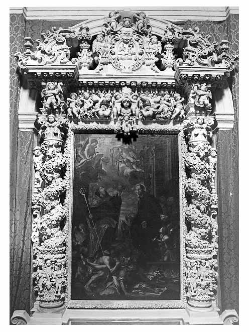 altare - ambito salentino (fine sec. XVII)