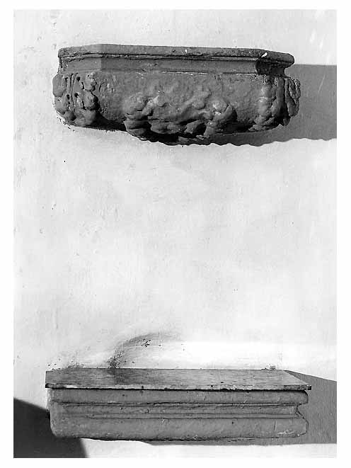 lavabo - ambito pugliese (secc. XVII/ XVIII)