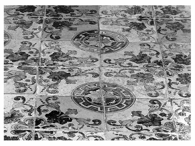 pavimento - ambito napoletano (seconda metà sec. XVIII)