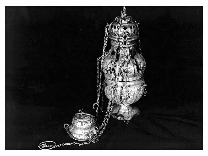 turibolo - manifattura napoletana (metà sec. XIX)