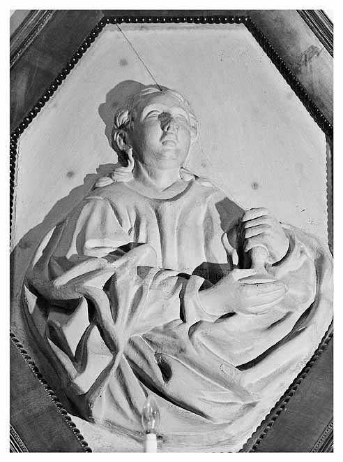 San Giovanni evangelista (rilievo) - ambito pugliese (sec. XVIII)