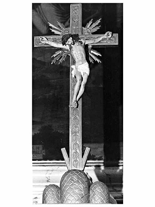 croce d'altare - produzione pugliese (sec. XIX)
