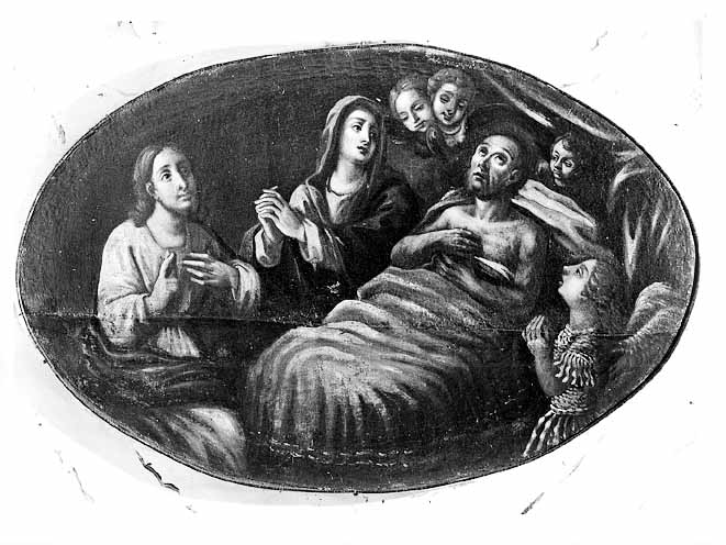 morte di San Giuseppe (dipinto) - ambito salentino (sec. XVIII)