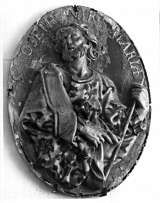 San Giuseppe (rilievo) di Manieri Mauro (attribuito) (inizio sec. XVIII)