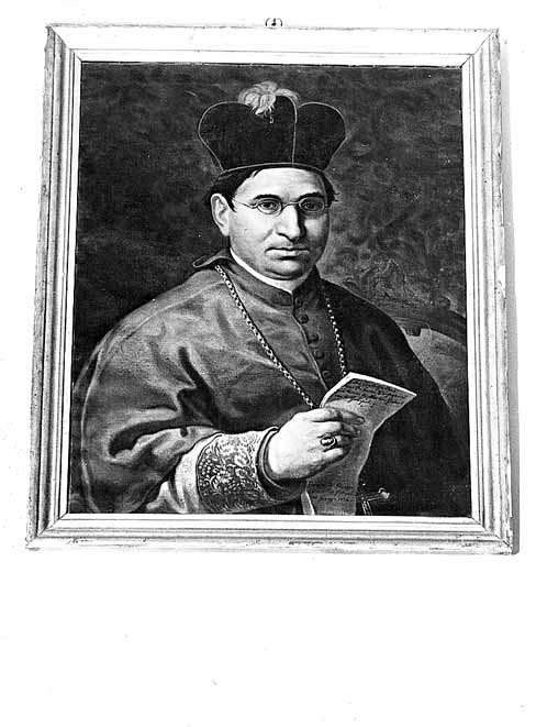 ritratto del vescovo Enrico Garfagnini (dipinto) di Di Giuseppe Giuseppe (sec. XIX)