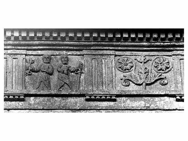 Santi Pietro e Paolo (metopa, serie) - ambito salentino (sec. XVIII)