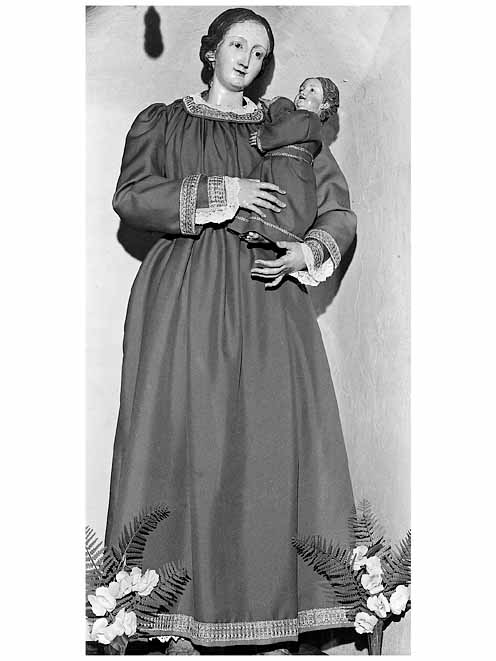 Madonna con Bambino (statua) - produzione pugliese (sec. XIX)