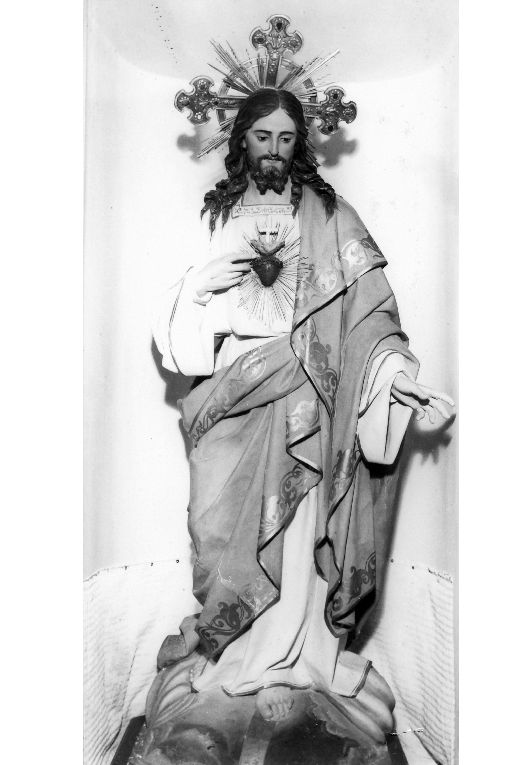 Sacro Cuore di Gesù (statua) - ambito salentino (fine sec. XIX)