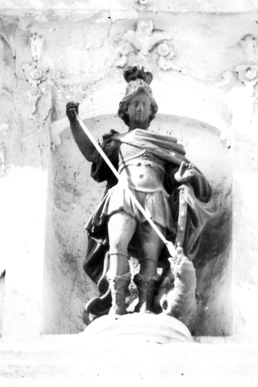 San Giorgio (scultura) - ambito Italia meridionale (sec. XVIII)