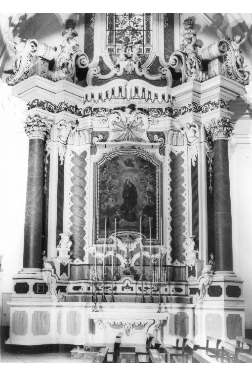 altare - ambito Italia meridionale (seconda metà sec. XVIII)