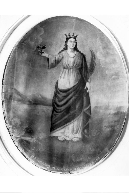 Santa Lucia (dipinto) - ambito Italia meridionale (sec. XIX)