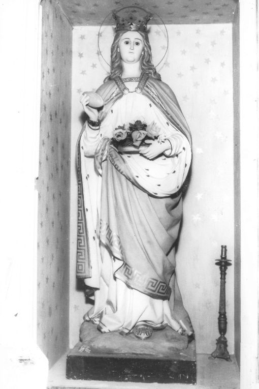 Sant'Elisabetta d'Ungheria (statua) di Ditta Longo (inizio sec. XX)