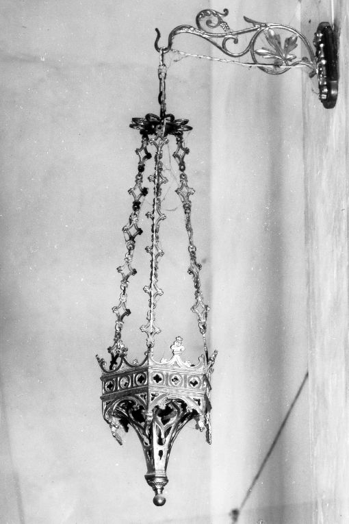 lampada pensile, serie - ambito Italia meridionale (secc. XIX/ XX)