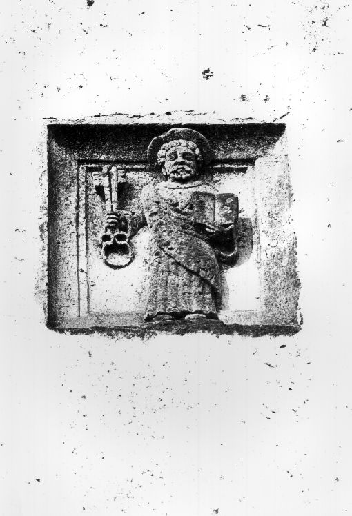 San Pietro Apostolo (rilievo) - ambito salentino (secc. XIV/ XV)