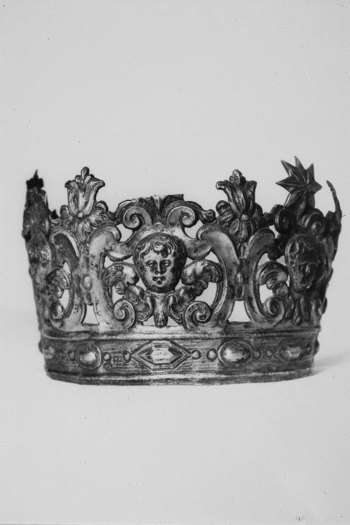 corona - ambito napoletano (inizio sec. XVIII)