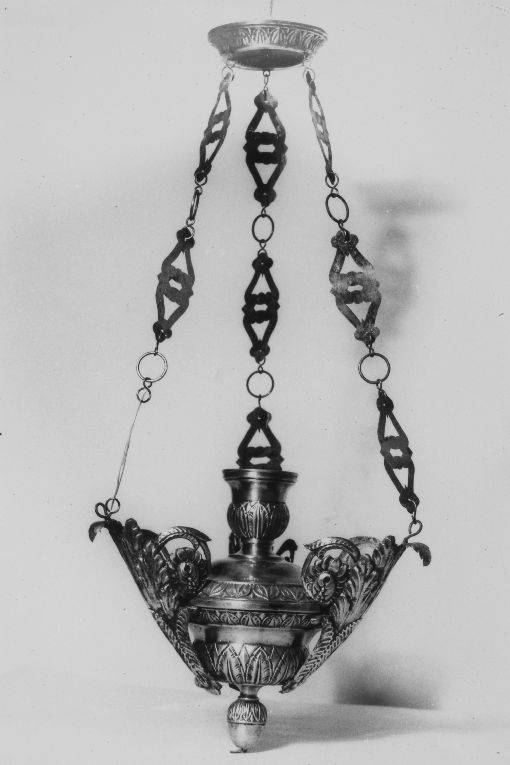 lampada pensile - ambito Italia meridionale (inizio sec. XVIII)