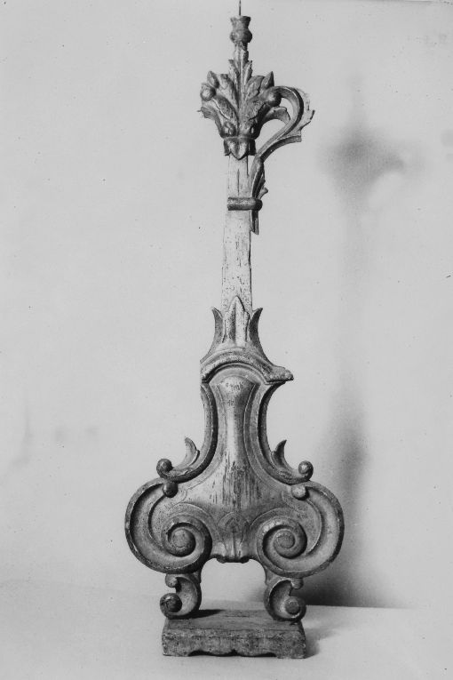 candeliere - ambito salentino (fine sec. XVII)