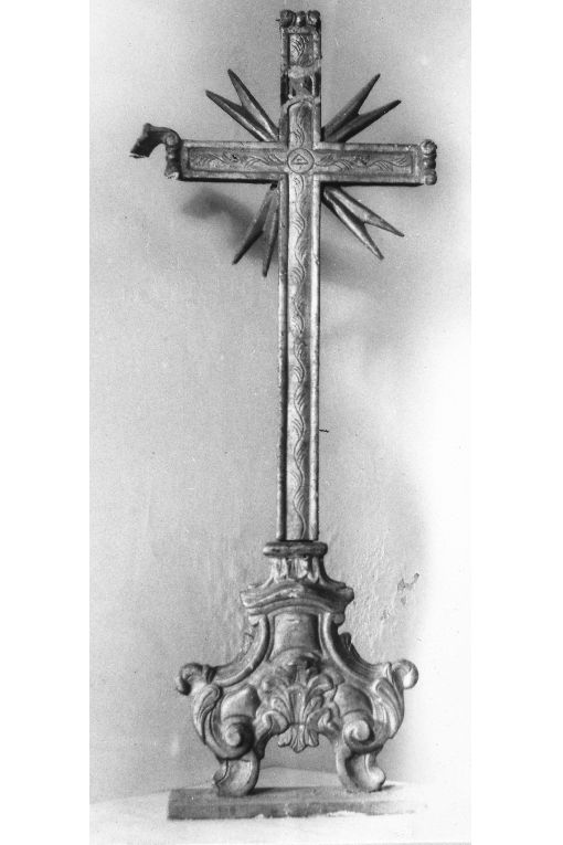 croce d'altare - ambito Italia meridionale (fine sec. XVI)