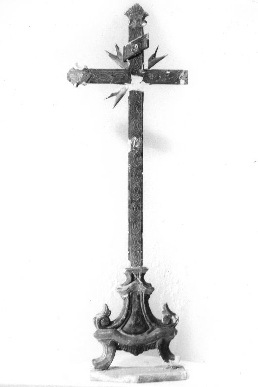 croce d'altare - ambito Italia meridionale (fine sec. XVI)