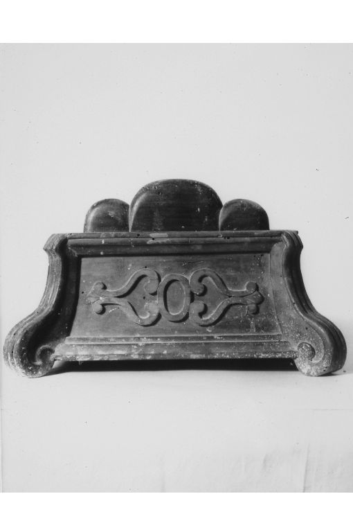 base per croce d'altare - ambito Italia meridionale (sec. XIX)