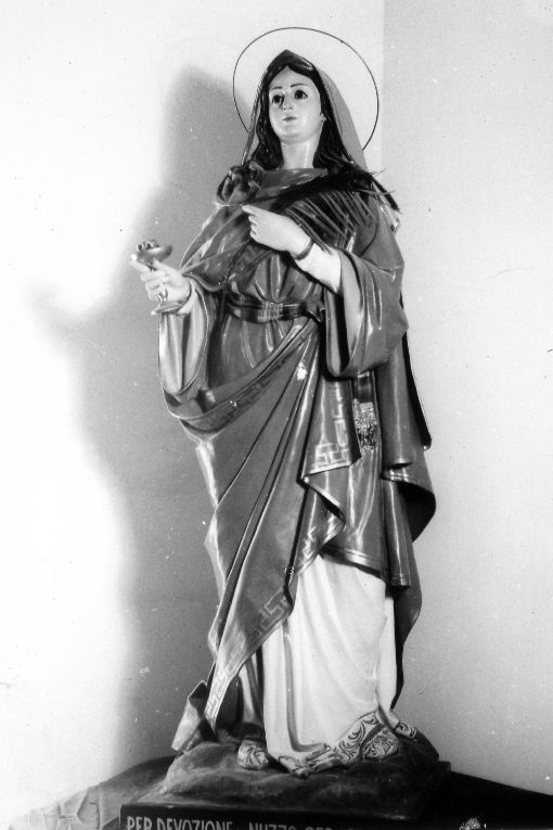 Santa Lucia (statua) - ambito leccese (inizio sec. XX)