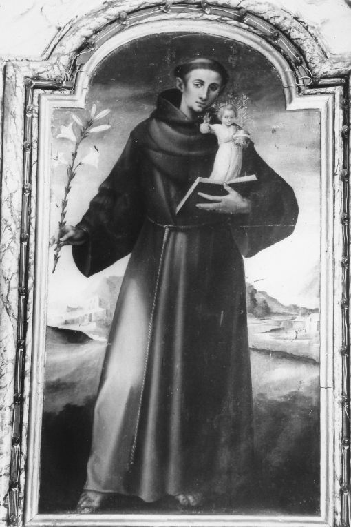 Sant'Antonio da Padova (dipinto) - ambito Italia meridionale (secc. XV/ XVI)