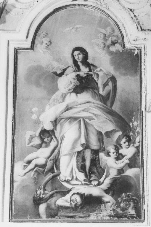 Madonna Immacolata (dipinto) - ambito pugliese (inizio sec. XVIII)