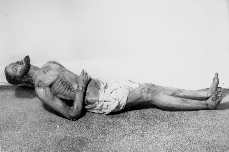 Cristo morto (scultura) - ambito leccese (inizio sec. XVIII)