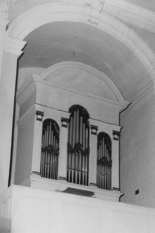 cassa d'organo di De Micheli Vincenzo (sec. XIX)
