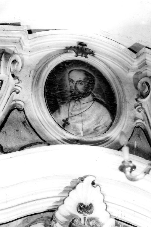 Santo vescovo in abito carmelitano (?) (dipinto) - ambito pugliese (sec. XVIII)