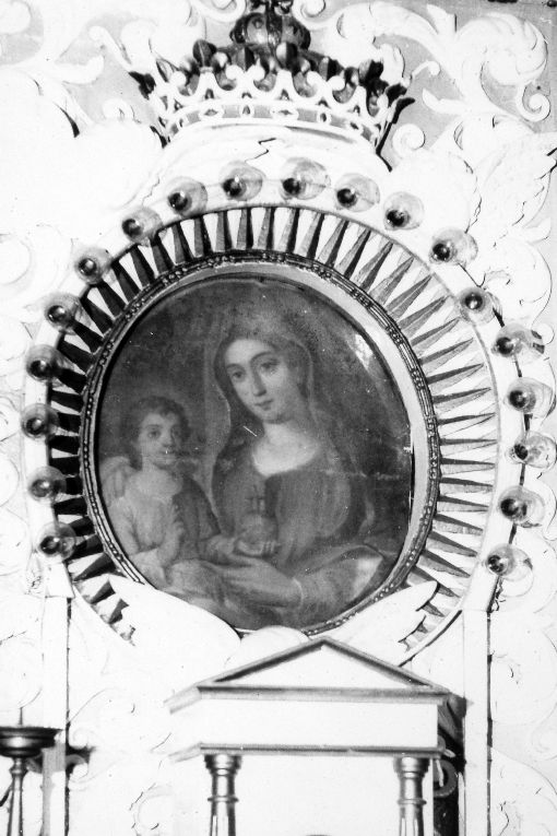 Madonna del Passo, Madonna con Bambino (dipinto) - ambito salentino (secc. XVII/ XVIII)