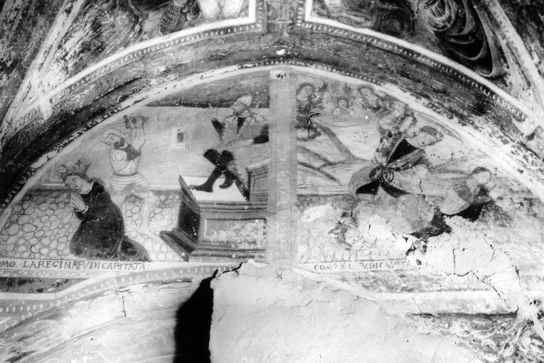 martirio di Santa Caterina d'Alessandria (dipinto, ciclo) - ambito salentino (sec. XVI)