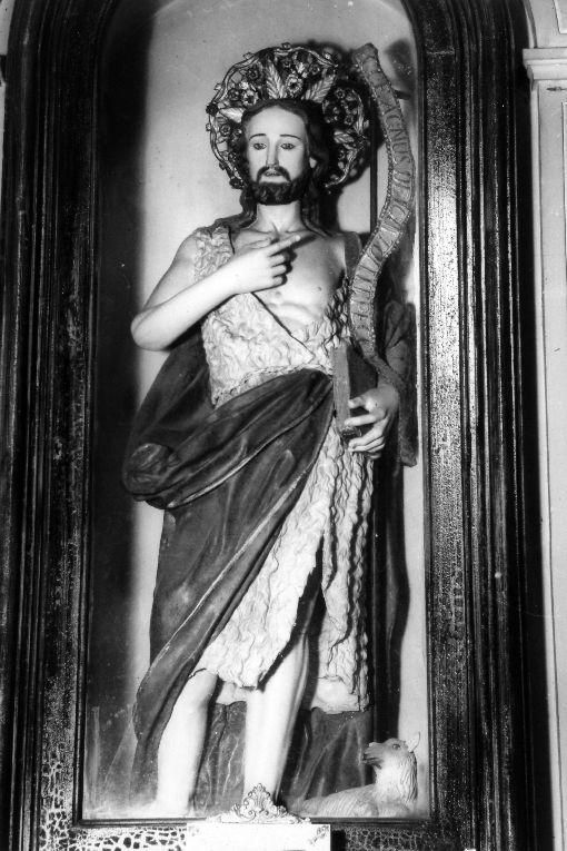 San Giovanni Battista (statua) - ambito Italia meridionale (secc. XVIII/ XIX)