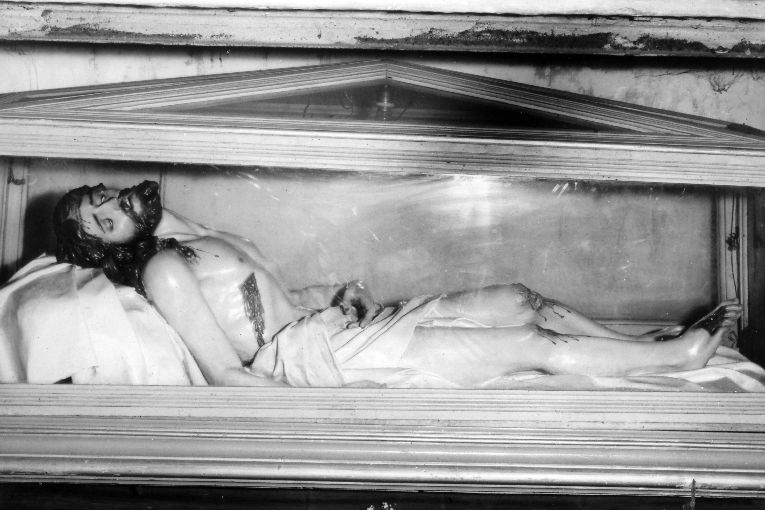 Cristo morto (statua) - ambito leccese (secc. XIX/ XX)