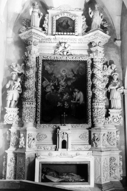 altare - ambito salentino (sec. XVIII)