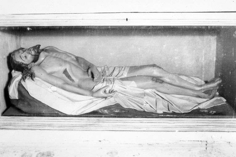 Cristo morto (statua) - ambito salentino (sec. XX)
