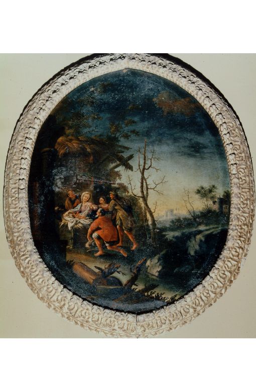 adorazione dei pastori (dipinto) - ambito salentino (primo quarto sec. XVIII)