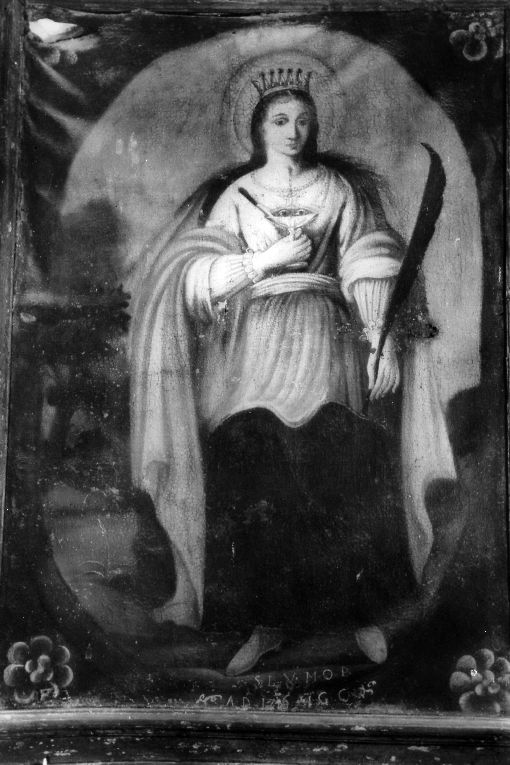 Santa Lucia (dipinto) - ambito salentino (sec. XVIII)